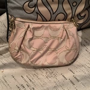 Coach Poppy Pink Baguette